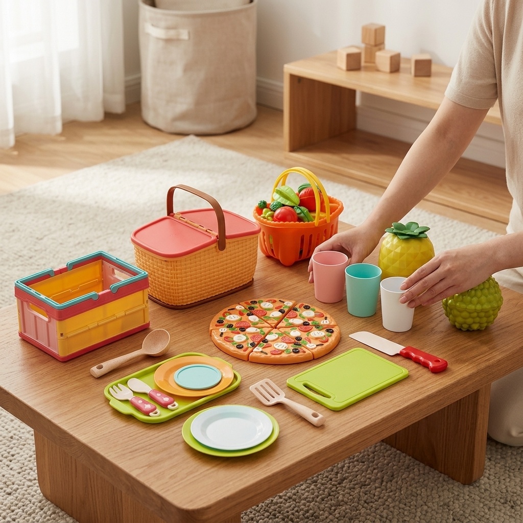2026 Montessori Pretend Play F - огляд і ціна Kitchen Kids Baking Set