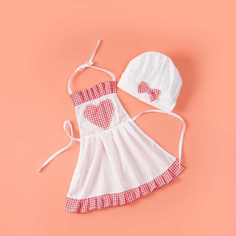 Kids Chef Apron Hat Set Childr - огляд і ціна Kitchen Kids Baking Set