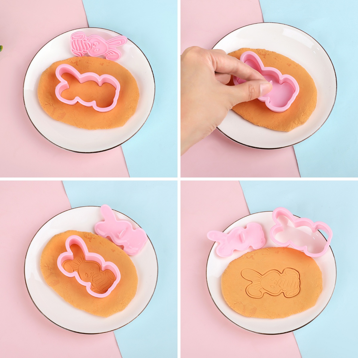 6pcs/Set Easter Bunny Cookie C - огляд і ціна Baking Kitchen Set
