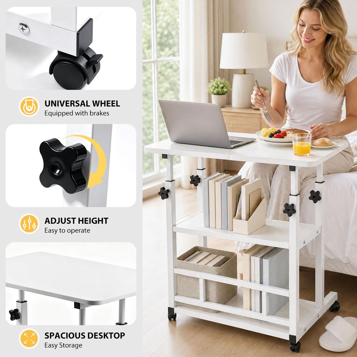 3-Tier Adjustable Height Rolli - огляд і ціна Kitchen Baking Cart