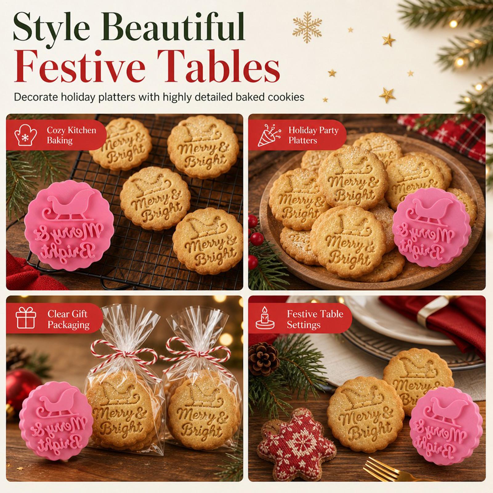 Christmas Cookie Cutter Set 10 - огляд і ціна Baking Kitchen Set